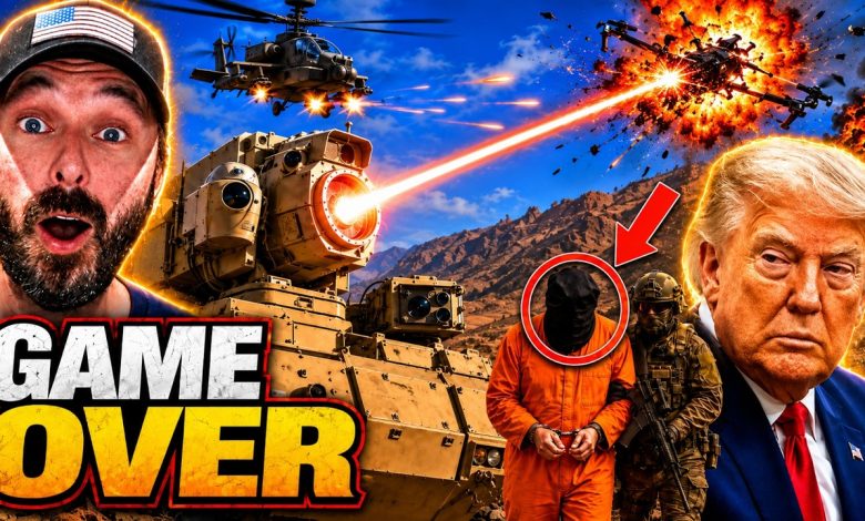 Trump VAPORIZES Terror Target With LASER WEAPON – Machine Guns OPEN FIRE