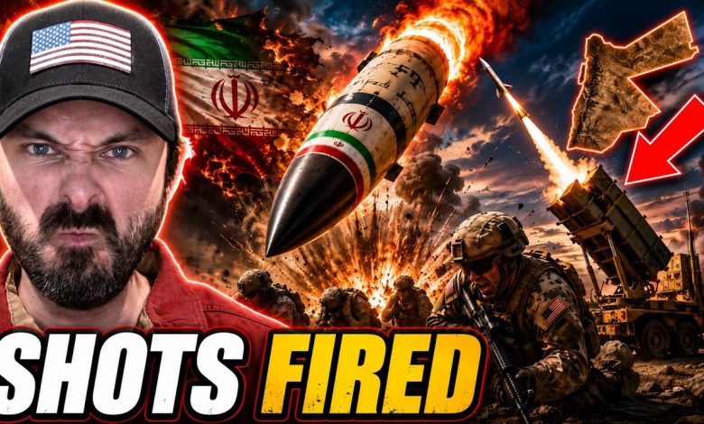Iran UNLEASHES Missiles On U.S. Troops – Air Defenses OPEN FIRE