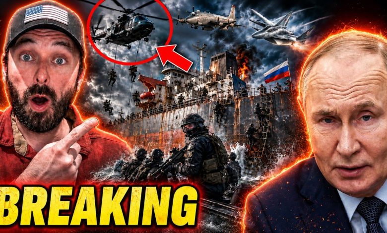 NATO Commandos STORM Secret Russian Ship – Jets SCRAMBLING