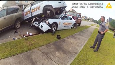 Husband Kidnaps His Family & Rams His Truck Into a Cop Car After His Wife Hands Him Divorce Papers