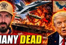 Iran Ships LIT UP By U.S. Fighter Jets – Trump Shows No Mercy