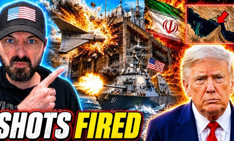 Iran Launches SNEAK ATTACK As Trump BLASTS Hormuz Open