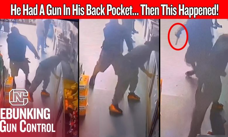 He Walked Into A Store With A Gun In His Back Pocket… Then This Happened!