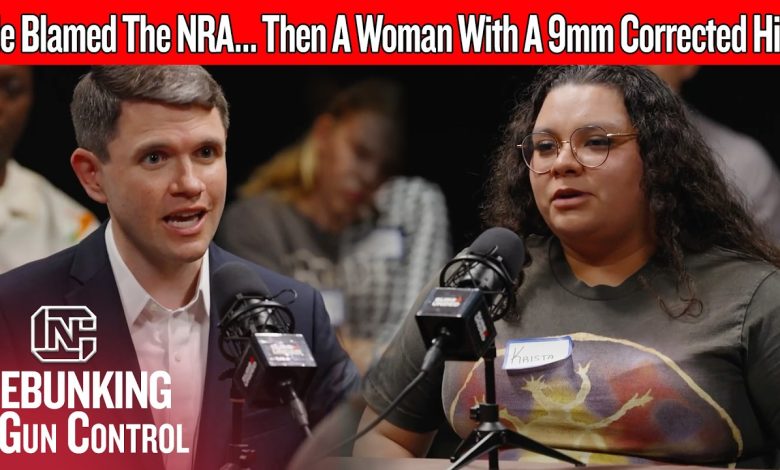 He Blamed The NRA… Then A Woman With A 9mm Corrected Him