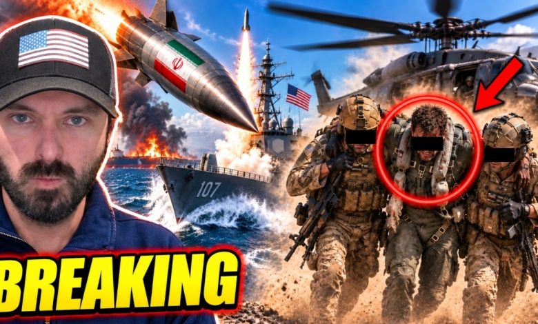 Iran OPENS FIRE On U.S. Ships – Insane Rescue Footage Released