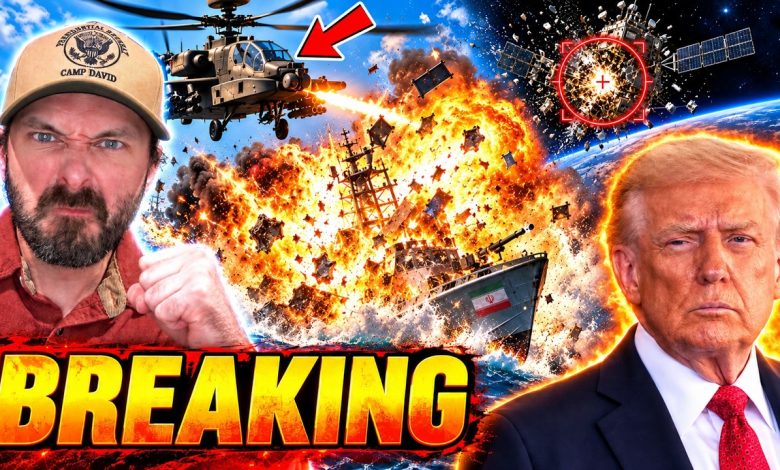 Trump VAPORIZES Iran Attack Boats – Satellite Possibly BLOWN UP