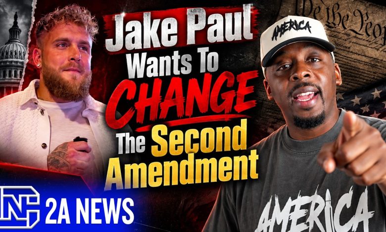 Jake Paul Wants To Change The Second Amendment… I Did NOT See This Coming