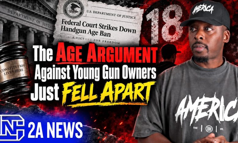 DOJ Says Handgun Ban For 18-Year-Olds Is Unconstitutional