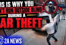 Before You Run Outside During Car Burglary, Watch This