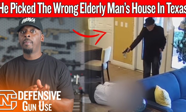 Elderly Texas Man Shoots Intruder After His Front Door Gets Kicked In